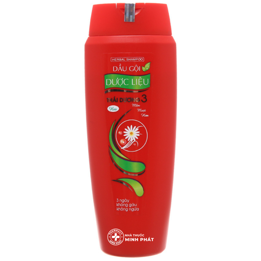 Dầu Gội Dược Liệu Thái Dương 3 Hương Hoa 200Ml
